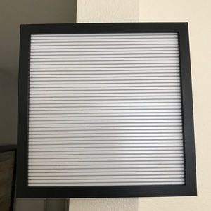 letter board with all letters included!